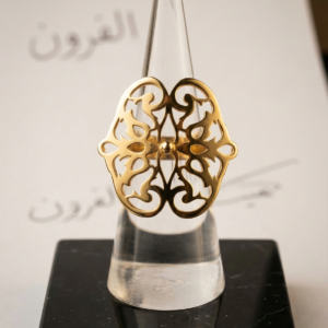 Aura Luxe Designer Silver Ring